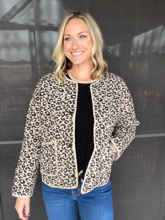 Cheetah Puffer Jacket