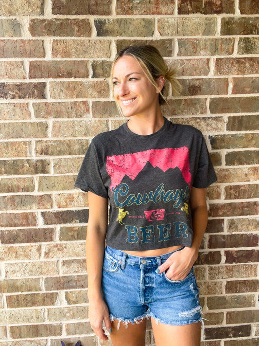 Cowboys & Beer Tee