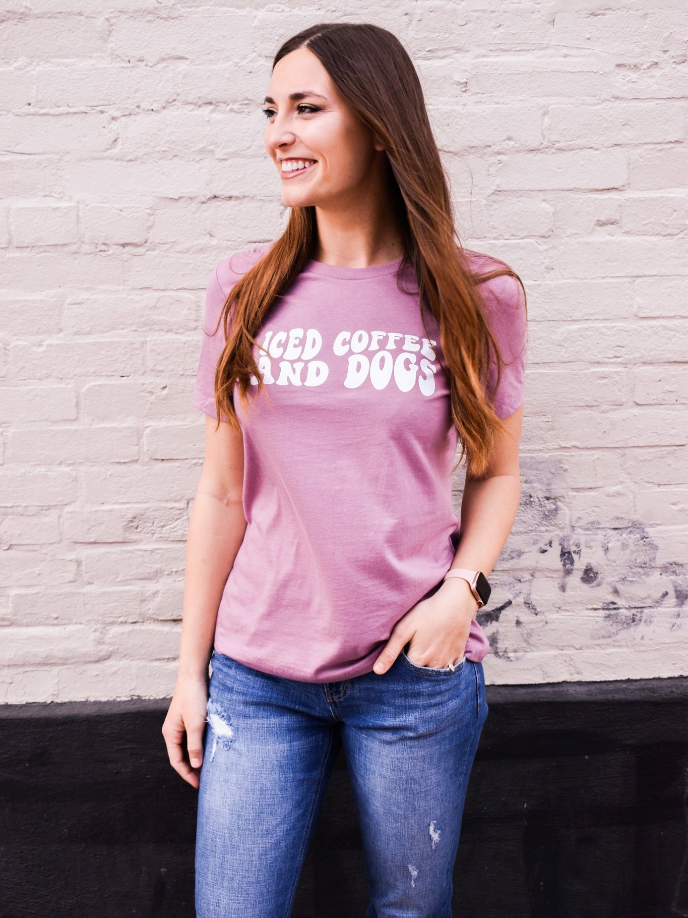 Iced Coffee & Dogs Tee