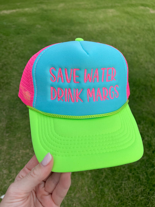 Save Water Drink Margs Hat