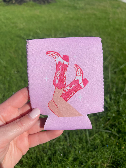 Cowboy Boots Koozie