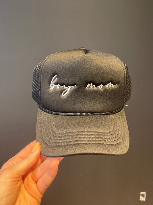 Black Boy Mom Hat