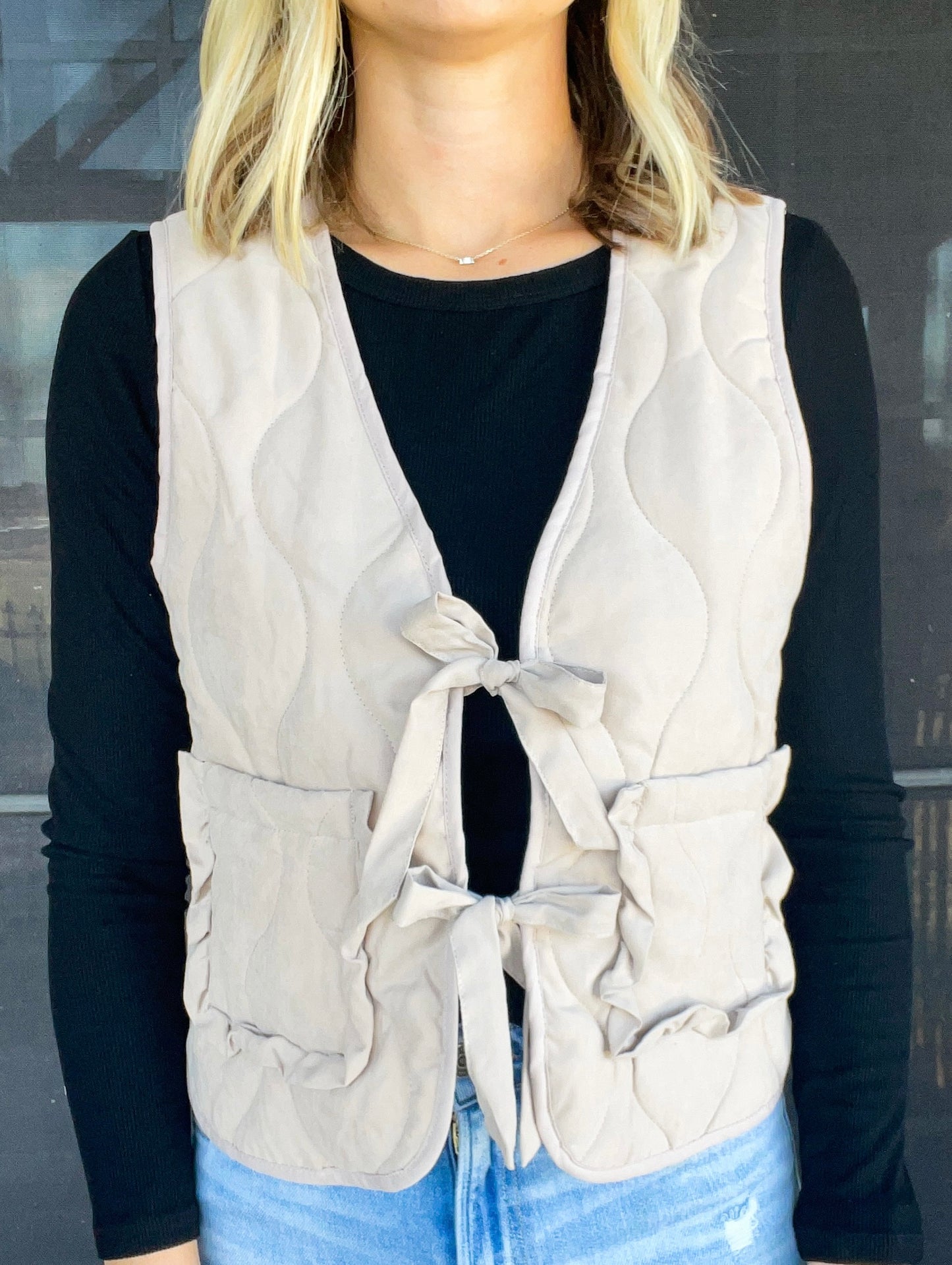 Taupe Vest